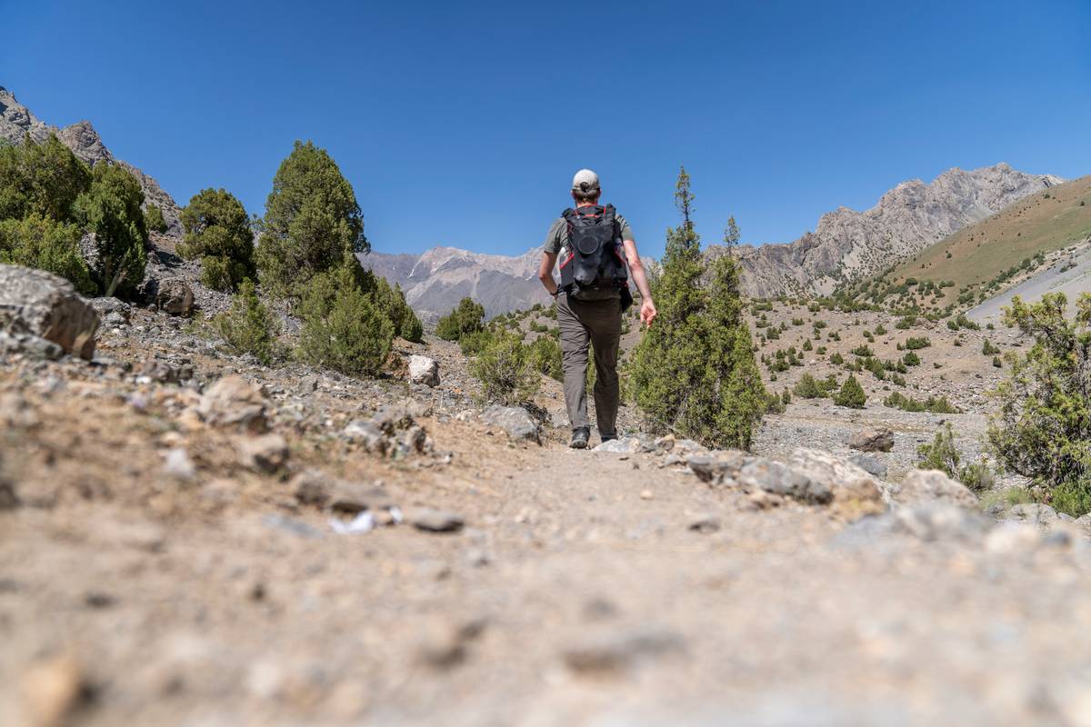 Illustration of essential items to carry on a hike